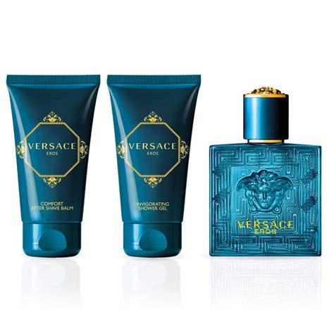 versace eros pour homme after shave|Versace Eros 50ml gift set.